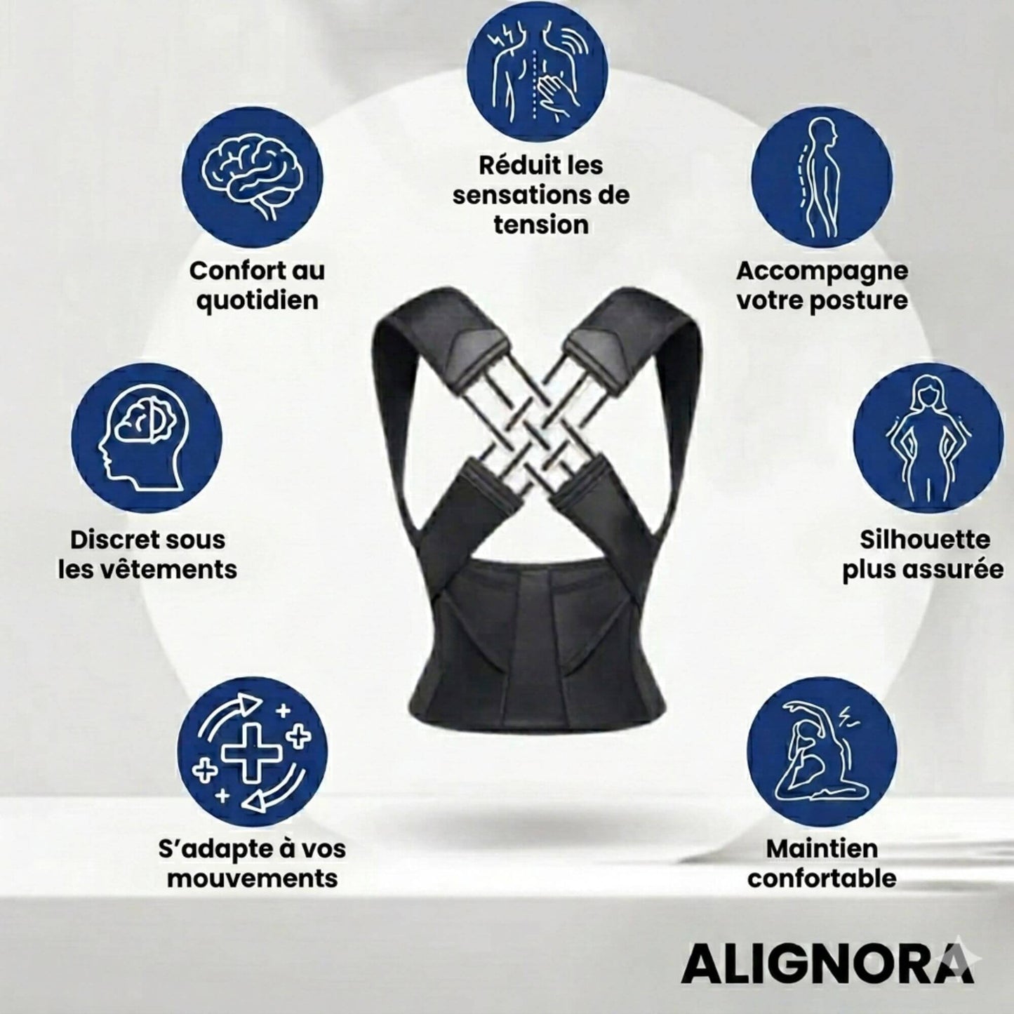 ALIGNORA™  Retrouver l’élégance d’une posture naturellement assurée
